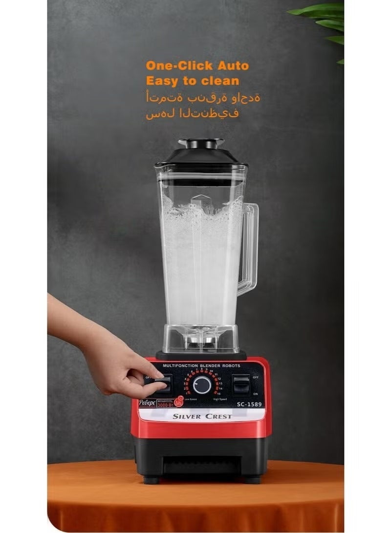 SILVER CREST Original German blender with grinder + 6-month warranty - Electric blender - Kitchen blender - Kitchen accessories - Image 4