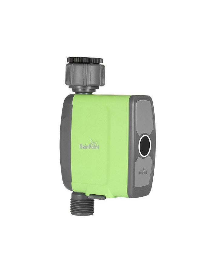 Generic - Programmable BT Water Timer Hose Faucet Timer Outdoor Battery Operated Water Flow Meter Automatic Watering Sprinkler System Irrigation Controller - Image 1