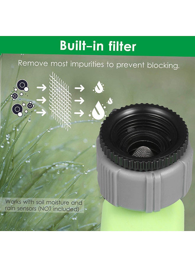 Generic - Programmable BT Water Timer Hose Faucet Timer Outdoor Battery Operated Water Flow Meter Automatic Watering Sprinkler System Irrigation Controller - Image 1