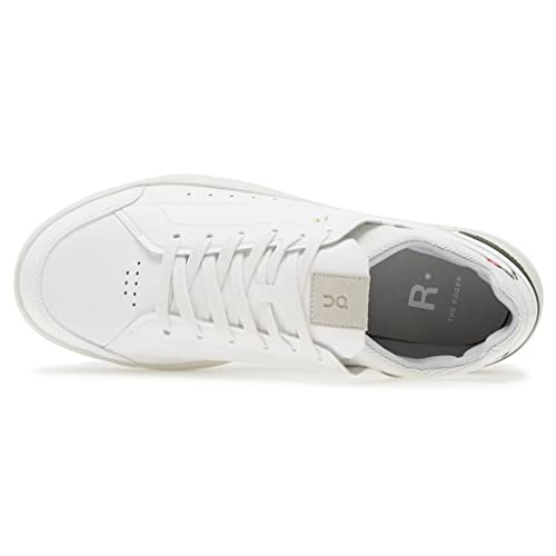 On Mens The Roger Centre Court Synthetic Leather White Jungle Trainers 7.5 US - Image 2