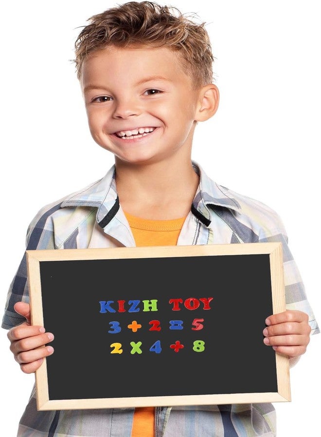 kizh Magnetic Letters Numbers Alphabet ABC 123 Fridge Magnets Plastic Educational Toy Set Preschool Learning Spelling Counting Uppercase Lowercase Math for 3 4 5 Years Kids(78 pcs) - Image 4