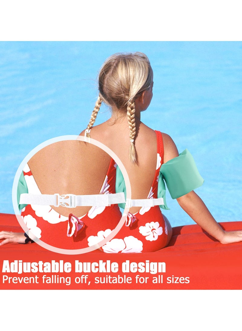 Mr. Penda Baby Pool Float Fit 30-55 Lbs, Kids Swimming Float with Arm Water Wings, Fun Ride-On Raft Pool Baby Beach Supplies for 2-6 Years Old Boy Girl (Green Crab) - Image 4