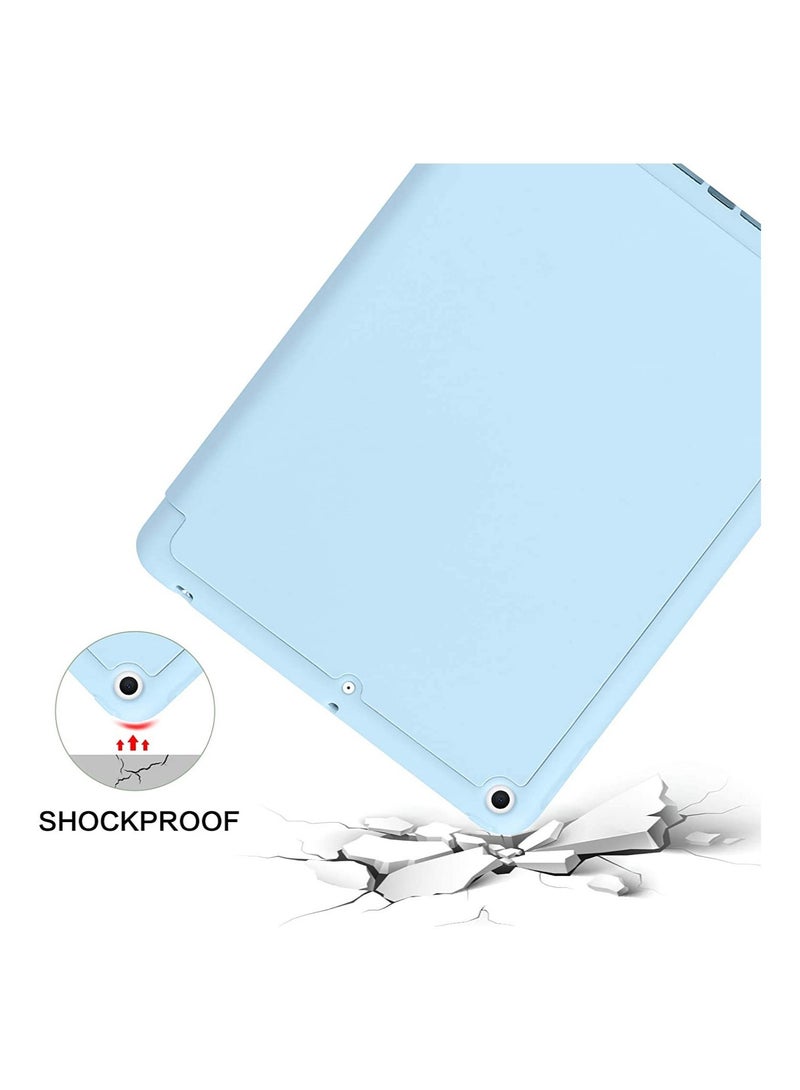 ELTRAZONE iPad 6th Generation Case, iPad 5th Generation Case with Pencil Holder, Premium Folio Folding Stand Smart Auto Wake/Sleep Protective Tablet Case Cover for Apple iPad 9.7 Inch 2018/2017 - Image 2