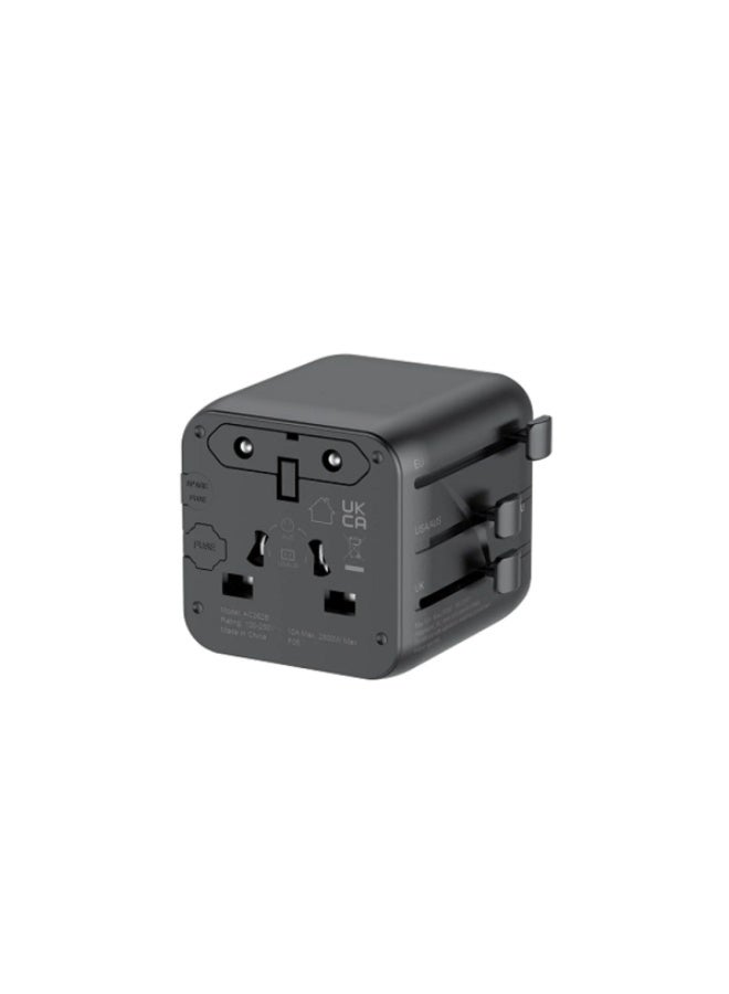 Budi Global Travel Adapter 2500W Universal Socket Converter for 200+ Countries - Image 3