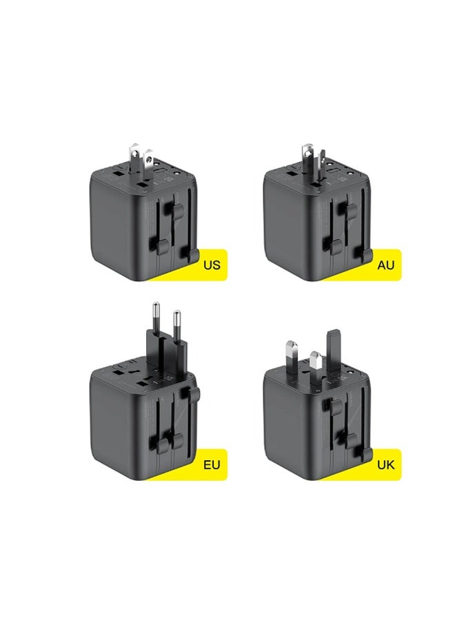 Budi Global Travel Adapter 2500W Universal Socket Converter for 200+ Countries - Image 2