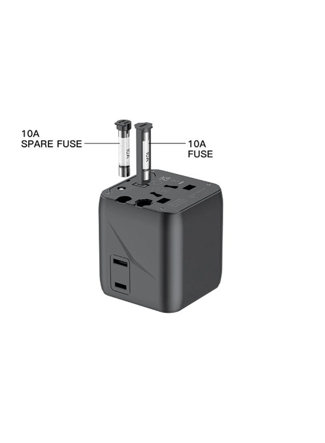 Budi Global Travel Adapter 2500W Universal Socket Converter for 200+ Countries - Image 5