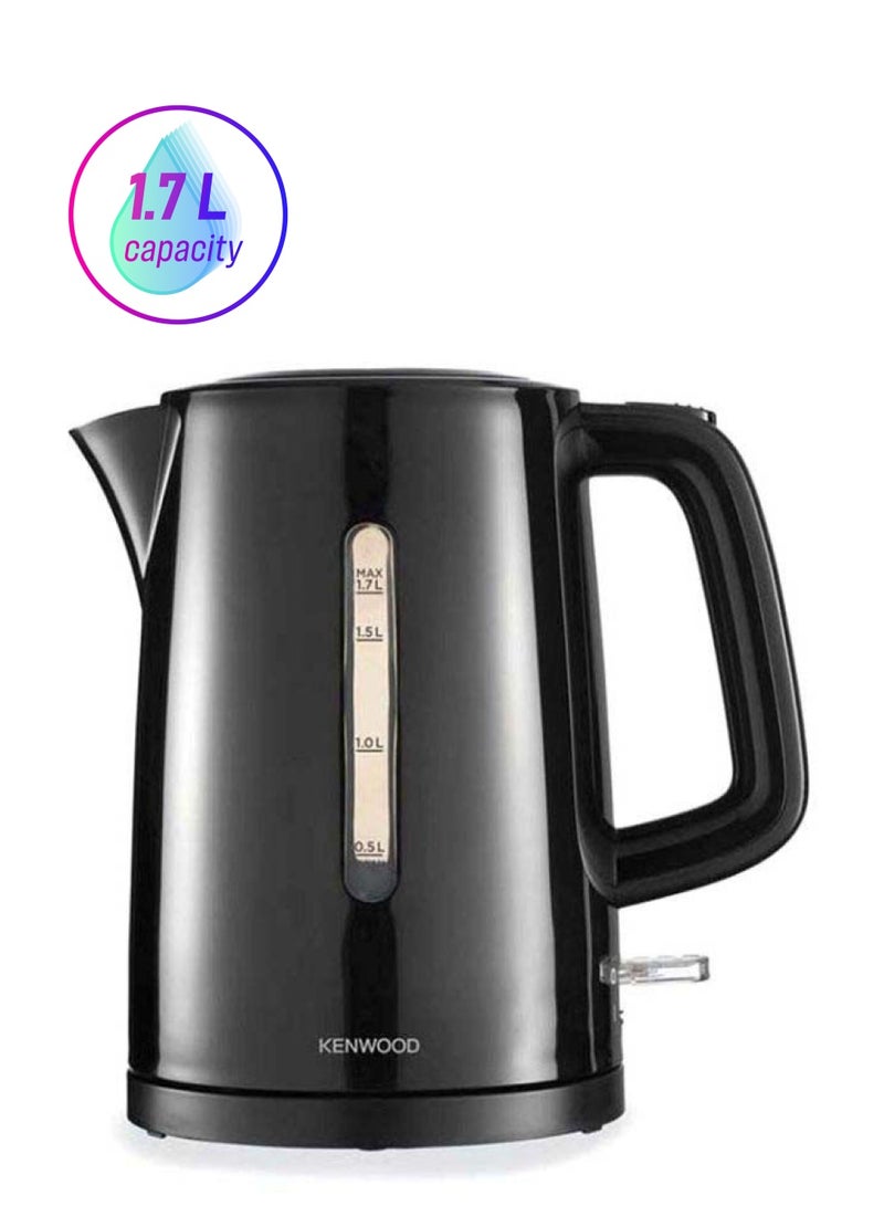 KENWOOD Cordless Electric Kettle With Auto Shut-Off & Removable Mesh Filter 1.7 L 2200 W ZJP00.000BK Black - Image 1