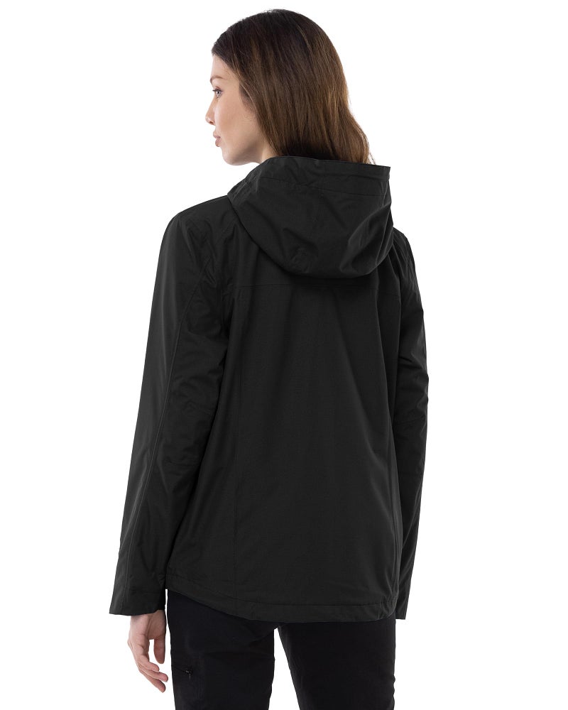 Outdoor Ventures Packable Rain Jacket Women Lightweight Waterproof Raincoat with Hood Cycling Bike Jacket Windbreaker - Image 2