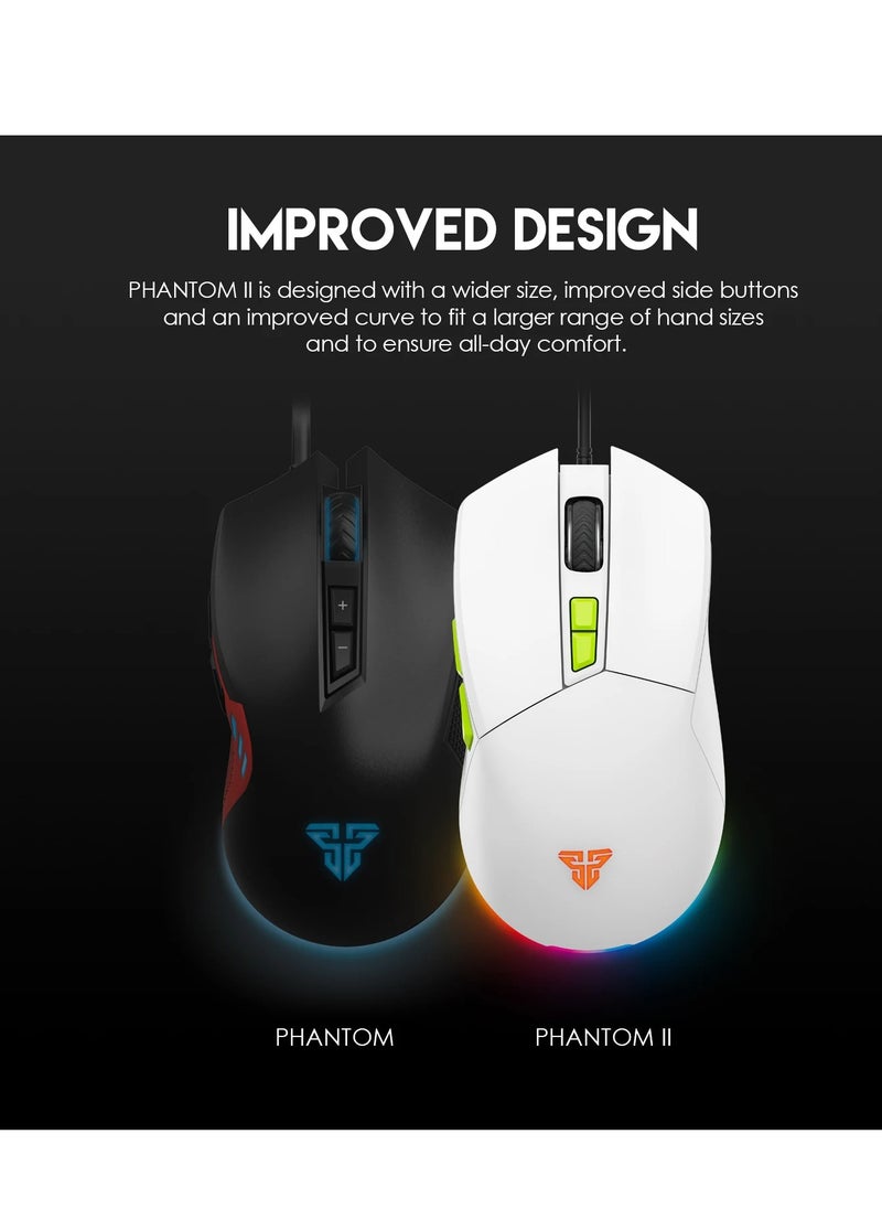 FANTECH VX6 PHANTOM II  Gaming Mouse - Optical Sensor 7,200 DPI - With Software  - Image 4