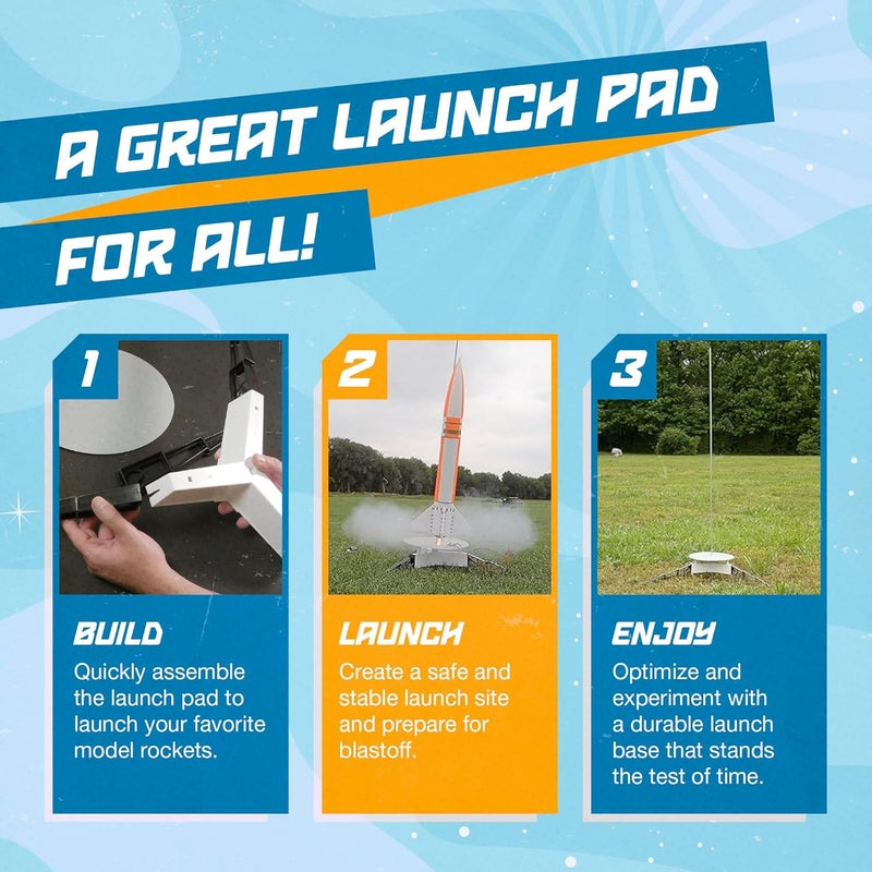 Estes Porta-Pad E Model Rocket Launch Pad for Estes XL Rockets - Image 4