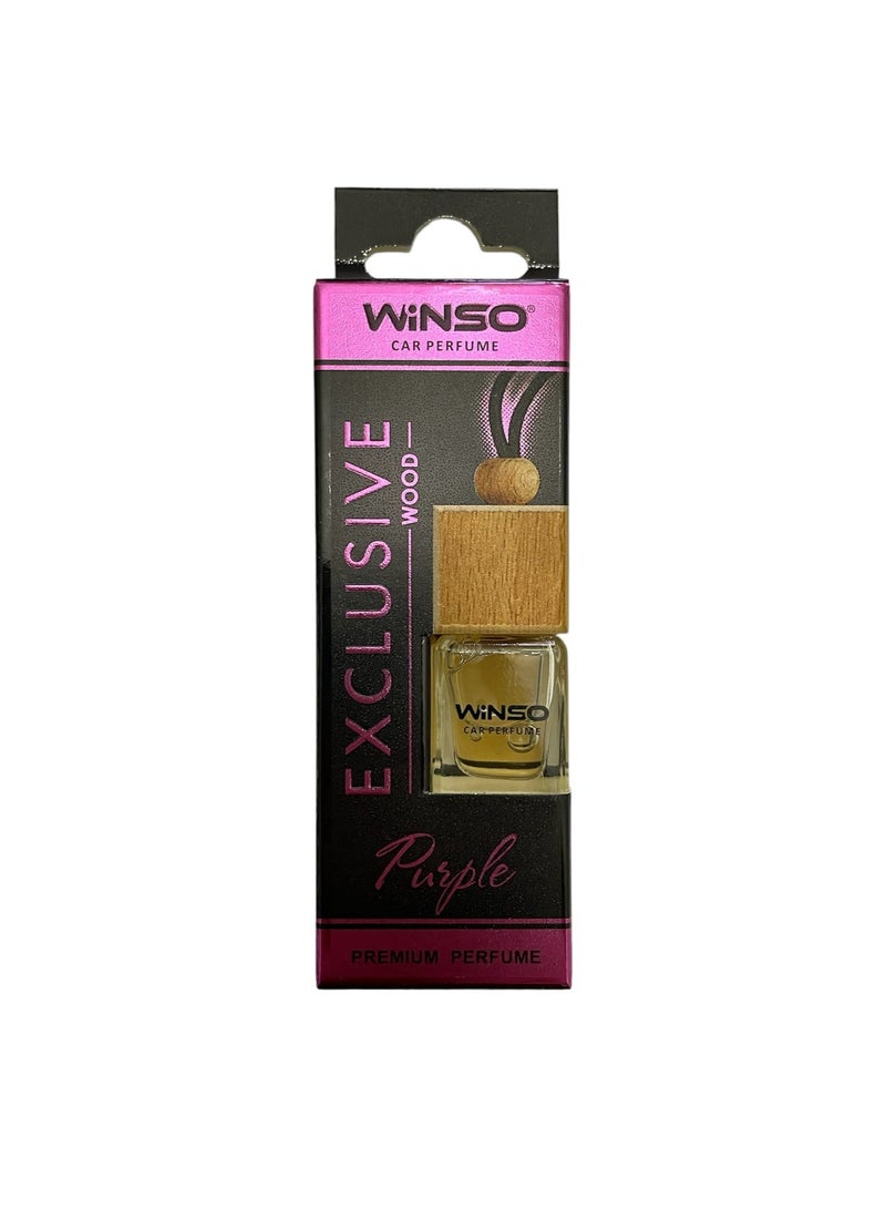 WINSO Luxury Car Air Freshener Exclusive Wood Purple a Fragrance With an exotic and enchanting Aroma. Fragrance is made in France C45 - Image 2