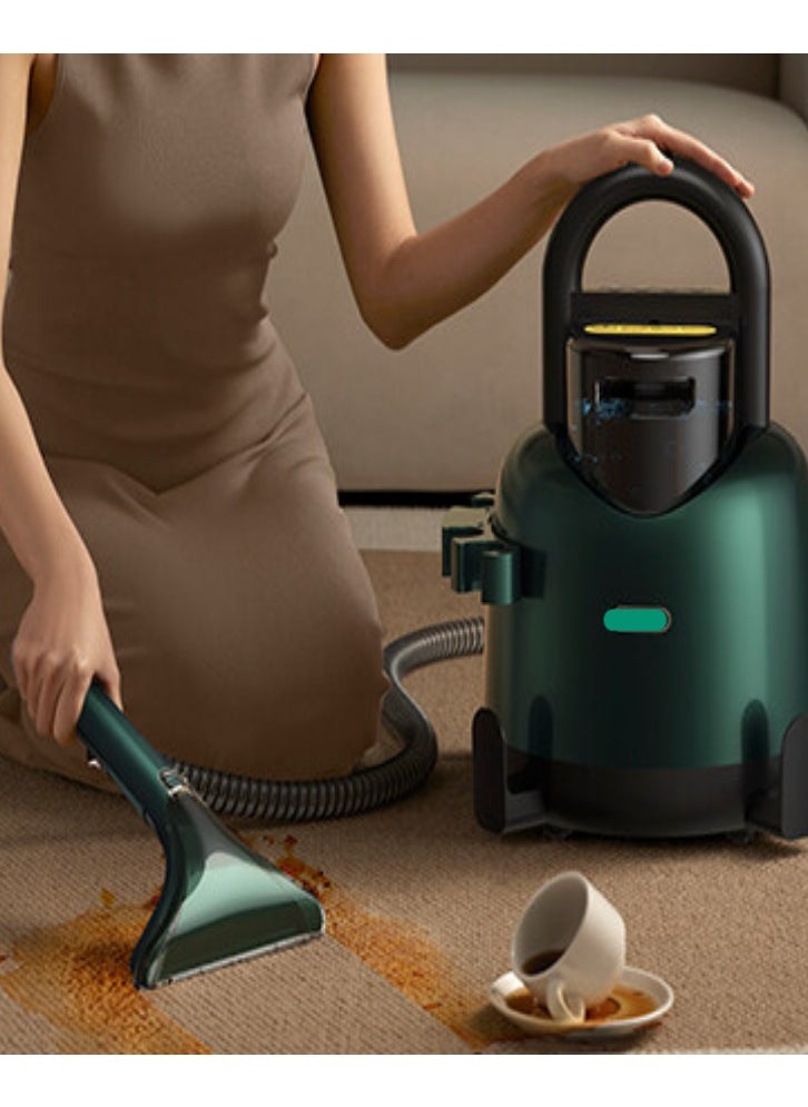 Denx Steam Cleaner With Dust And Dust Spray Suction, Cleaning Machine, Integrated, High Temperature Sterilization, Sofa, Carpet, Mattress, 1650W - Image 1