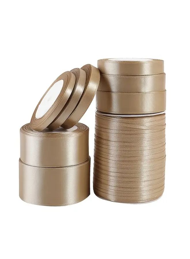 Tyrant Golden Jacquard Satin Ribbon Roll 1 57 Inch 5 Pcs For Gift Wrapping Bow Hair Accessories Cake Decoration - Image 1