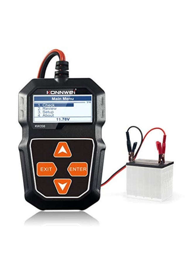 Generic Pepisky KW208 12V Car Battery Load Tester Professional Automotive Alternator - Waveform Voltage Test for CarBoatMotorcycle  - Image 5