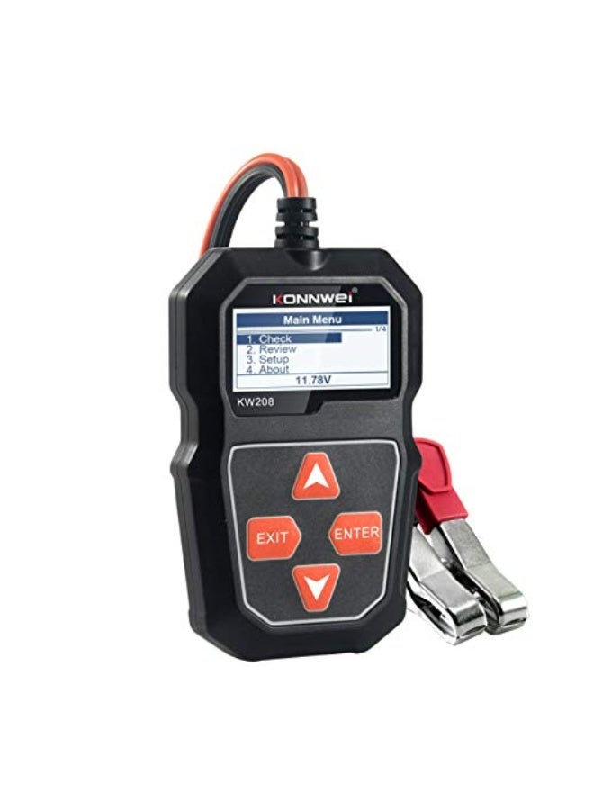 Generic Pepisky KW208 12V Car Battery Load Tester Professional Automotive Alternator - Waveform Voltage Test for CarBoatMotorcycle  - Image 4