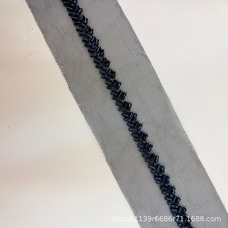 Chanel Style Beaded Lace Trim 1.5CM - Image 5