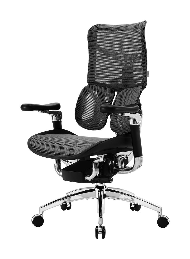 SIHOO SIHOO S300 Ergonomic Office Chair 6D Dynamic Lumbar Support Adjustable Seat Depth Super Soft 6D Armrests Adjustable Backrest for Home Office Chair and Tall Computer Chair (Black) - Image 1