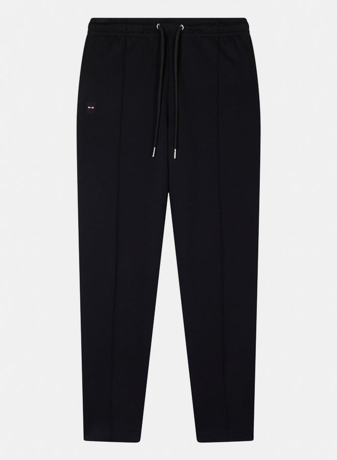 Eden Park Straight-cut cotton interlock jogging pants - Image 5