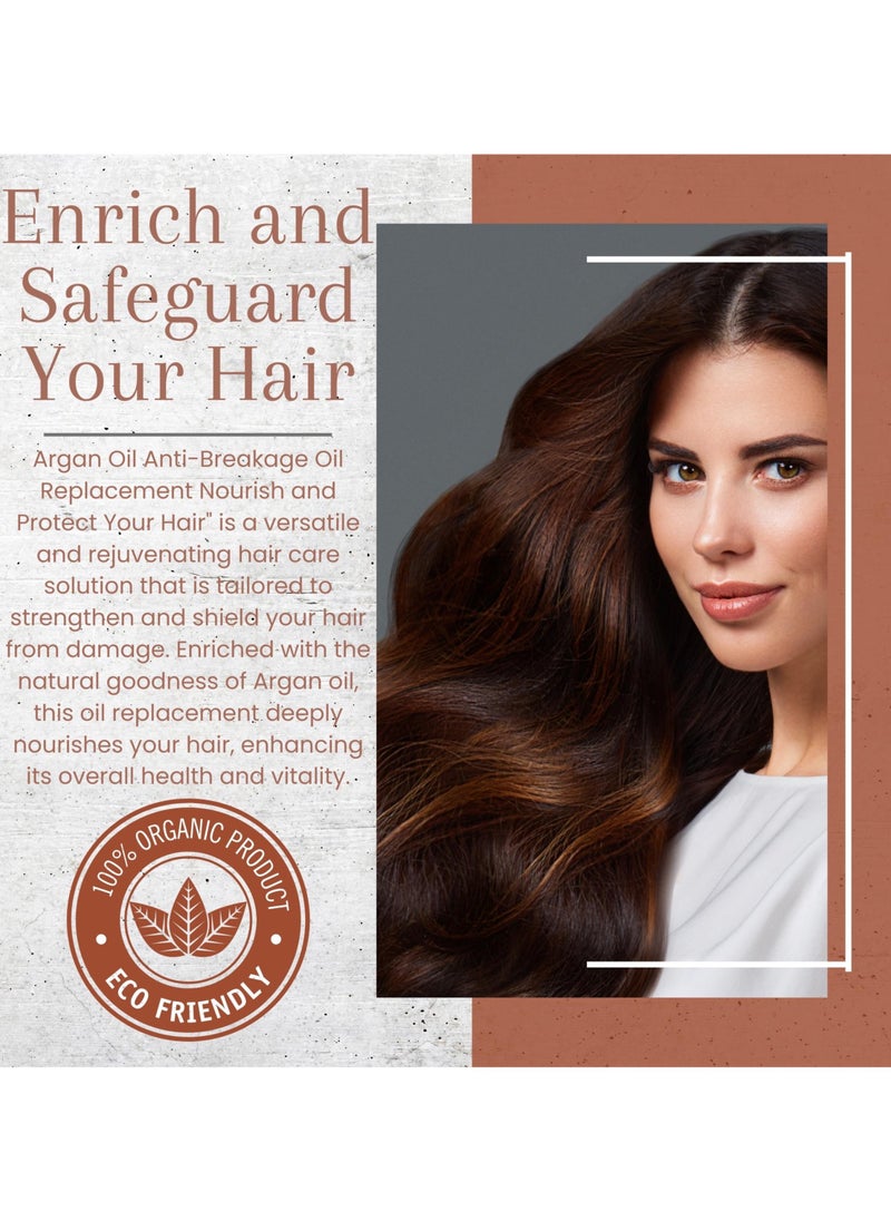 Skin Doctor Argan Oil-Enhanced Hair Oil Replacement Nourishing and Strengthening Solution - All Hair Types 200ml  - Image 4