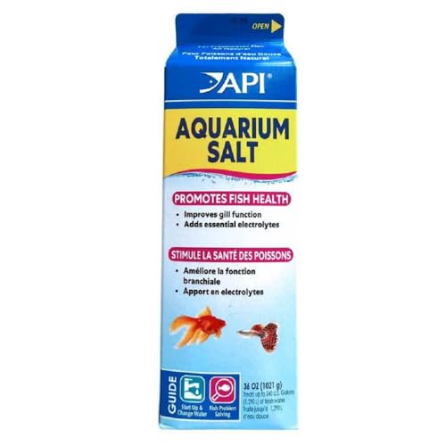 API AQUARIUM SALT Freshwater Aquarium Salt 36-Ounce Box - Image 1