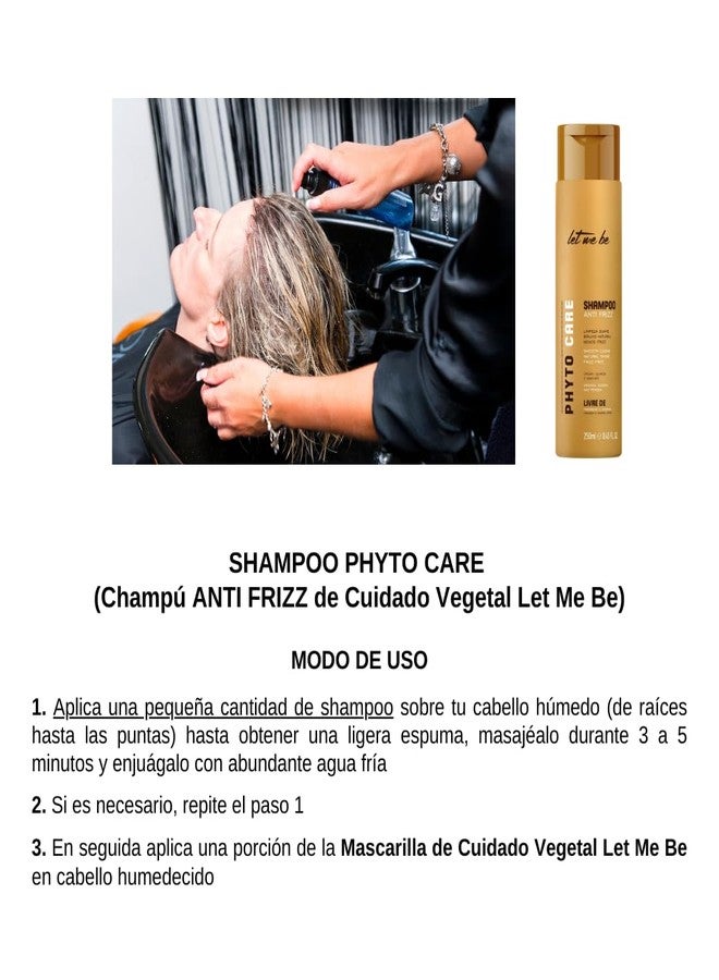Let Me Be Shampoo Anti Frizz Phyto Care by 250ml - Image 4