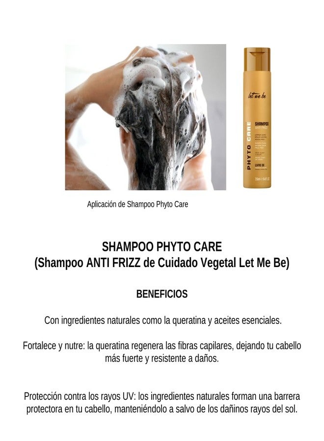 Let Me Be Shampoo Anti Frizz Phyto Care by 250ml - Image 2