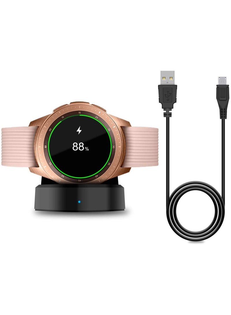 Charger for New Samsung Galaxy Watch 42mm/46mm, Upgraded Charging Cradle Dock for Samsung Galaxy Watch SM-R800/R810/R815 Smart Watch Charger - Image 1