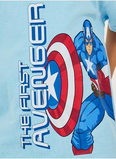 Styli Avenger Graphic Print Dropped Shoulder Oversized T-Shirt  - Image 3