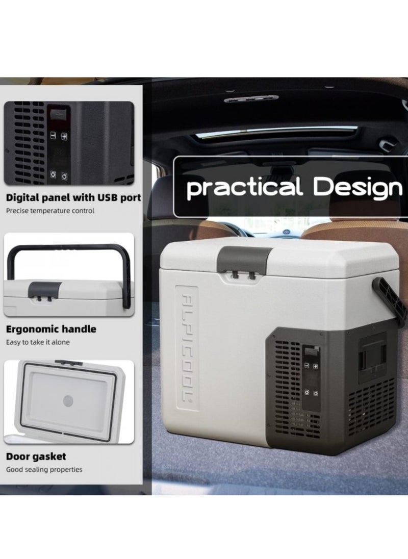 Alpicool - Cooling refrigerator for cars and trips with a capacity of 18 liters - Image 1
