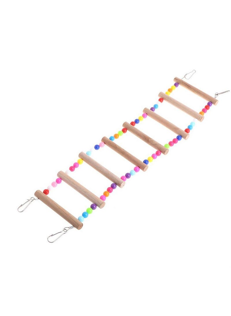 Generic - Parrot Bird Climbing Ladder Pet Ladder Bird Cage Accessories Assorted - Image 1