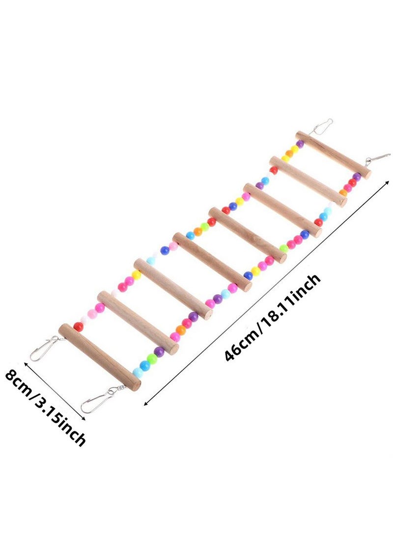 Generic - Parrot Bird Climbing Ladder Pet Ladder Bird Cage Accessories Assorted - Image 1