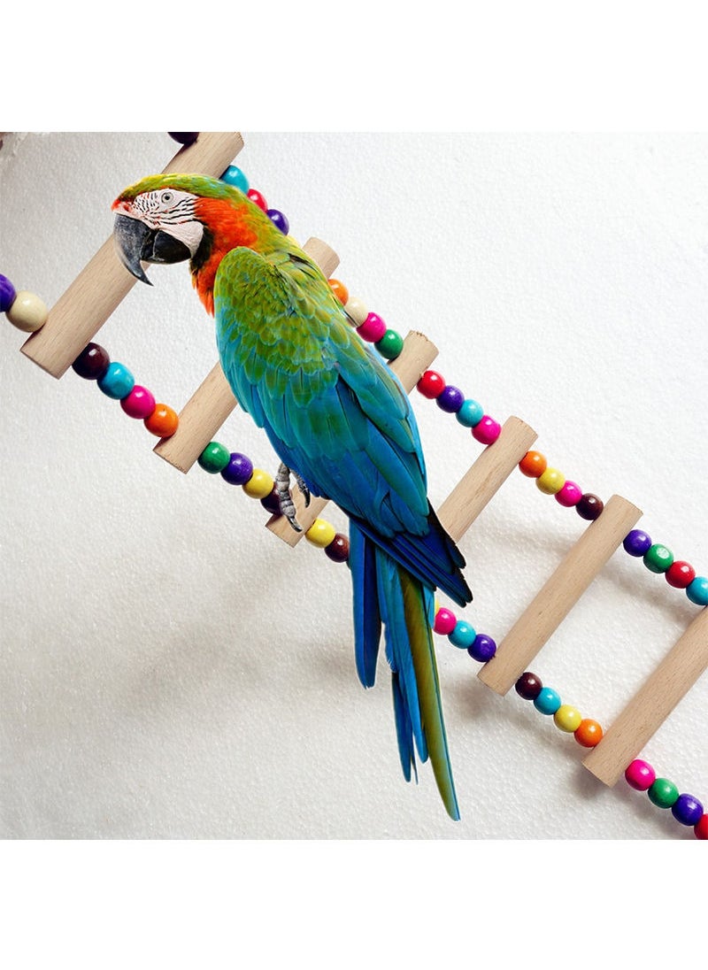 Generic - Parrot Bird Climbing Ladder Pet Ladder Bird Cage Accessories Assorted - Image 1