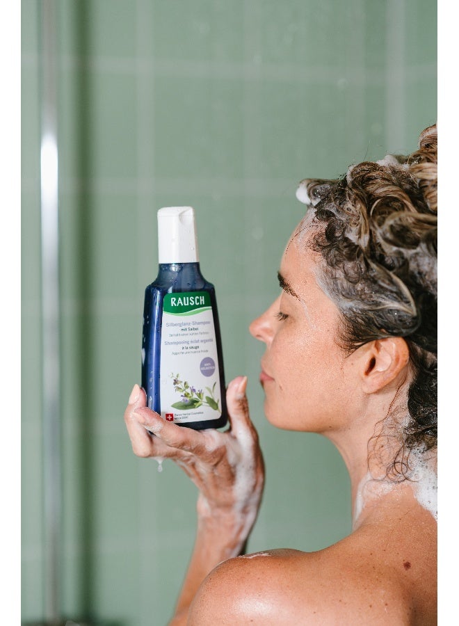 RAUSCH Sage Shampoo (200 ml) – Purifying Hair Care for Oily Hair & Scalp, with Sage Extract, Silicone-Free 200ml - Image 2