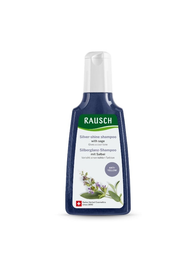 RAUSCH Sage Shampoo (200 ml) – Purifying Hair Care for Oily Hair & Scalp, with Sage Extract, Silicone-Free 200ml - Image 1