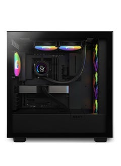 ان زد اكس تي مبرد معالج مائي NZXT Elite 240mm RGB AIO مع شاشة 60 هيرتز اسود  - Image 5