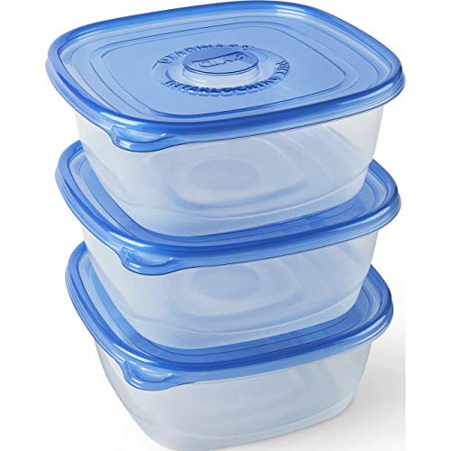 Glad Food Storage Containers Family Sized Container 104 Ounces 3 Containers - Image 1