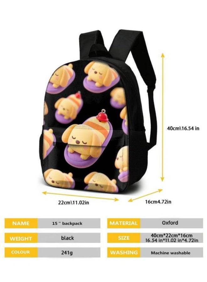 Bright Li Fire Fashion is unlimited! Cartoon bag three-piece set, suitable for a variety of scenes for students and teenagers (available for students, children, friends on outings, mountain climbing, school, etc.) - 66 - Image 5