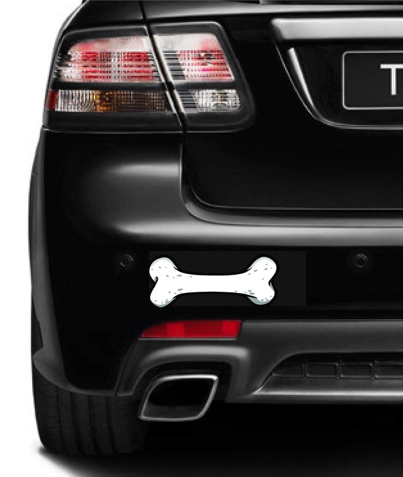 Work House Signs Chihuahua Dad Dog Bone Car Bumper Magnet, Magnetic for Refrigerator, Decorative Fridge, Office, Whiteboard, Kitchen, Locker Waterproof Decor, Family & Friends, 4x7 in - Image 2
