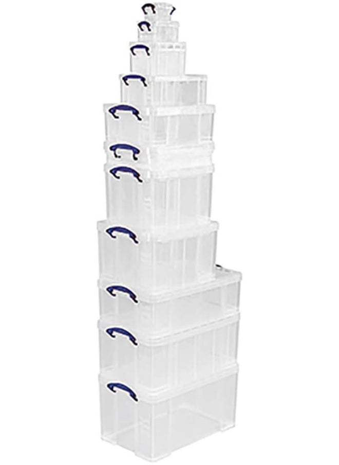 Really Useful Really Useful 64 Litre Storage Box Clear  - Image 2