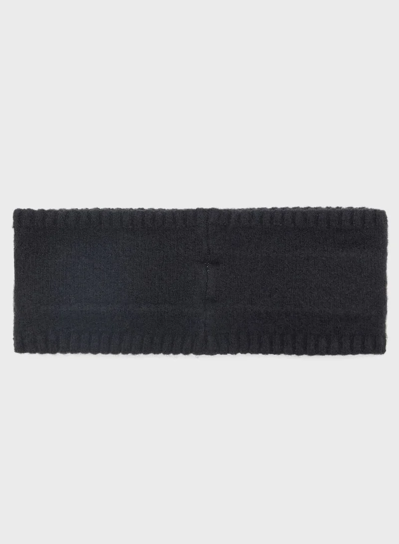 CALVIN KLEIN Logo Knitted Headband