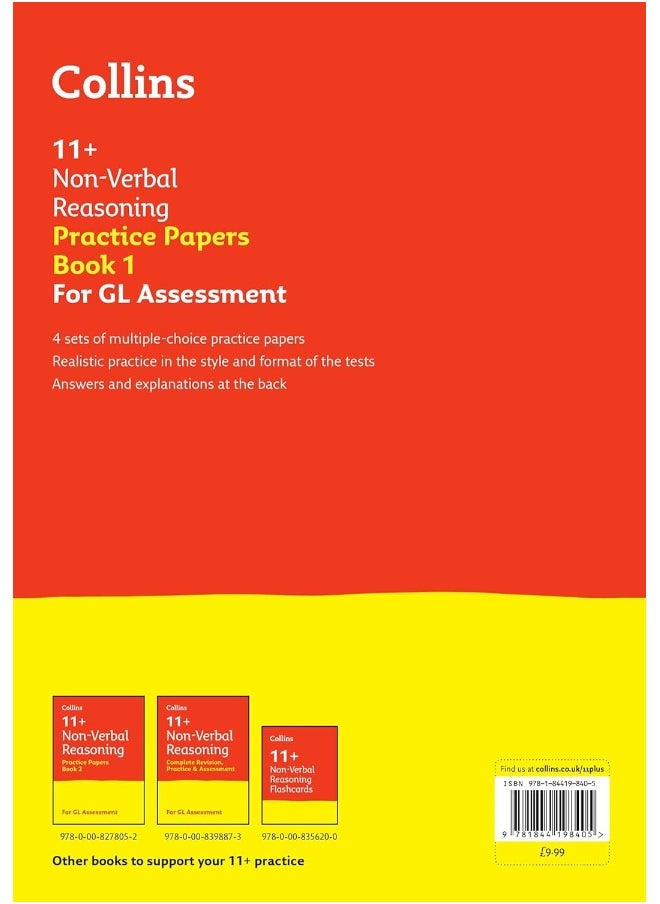 11+ Non-Verbal Reasoning Practice Papers Book 1: For the 2025 GL Assessment Tests  - Image 2