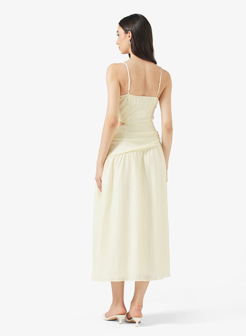 ايلا فستان بلا أكمام بخصر غير متماثل - Image 2