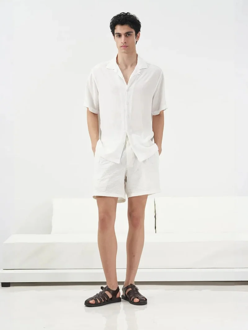 جيستو GIESTO Short Sleeve Button-Up Shirt