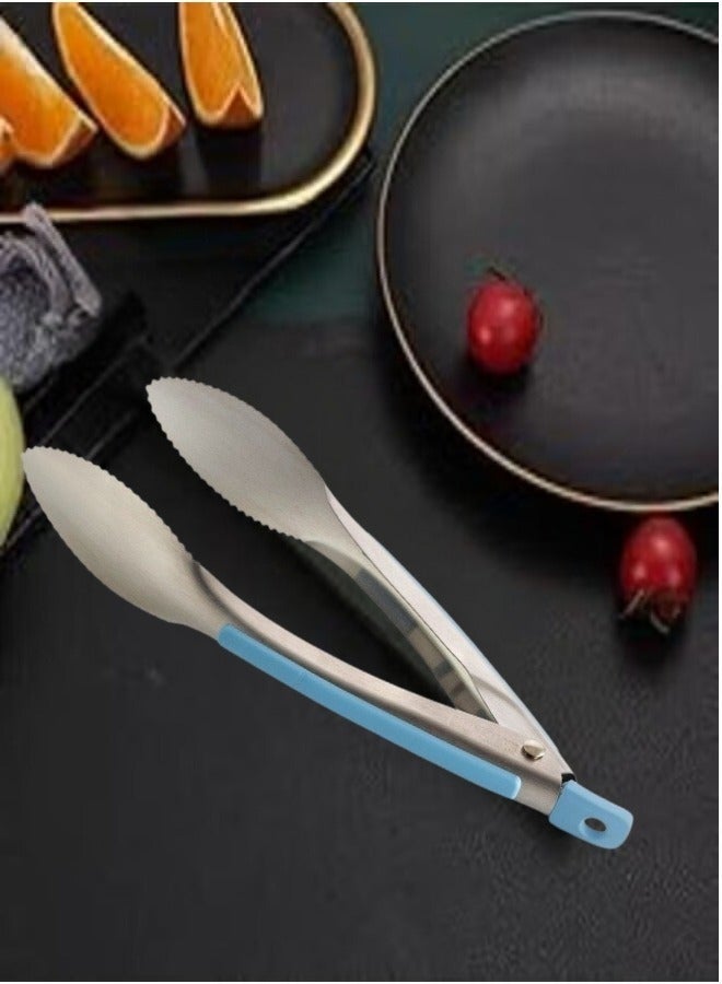 FALMER Multi-purpose Kitchen Tongs for Frying, Cooking, Grilling, Stainless Steel Serving Tongs 33cm  - Image 4
