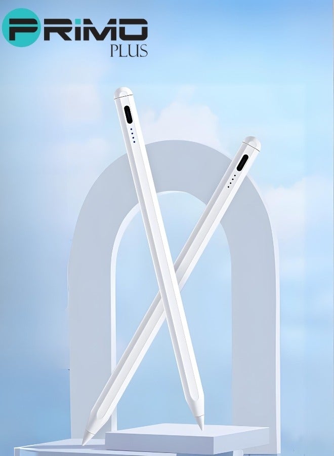 PRIMO PLUS Stylus Pen for iPad with Palm Rejection, Active Pencil Compatible with (2018-2022) Apple iPad Pro 11/12.9 inch, iPad 10th/9th/8th/7th/6th Gen, iPad Air 5th/4th/3rd Gen, iPad Mini 6th/5th Gen - Image 1