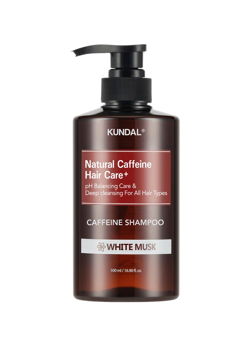 كاندال شامبو كوندال كافيين لفروة الرأس بالمسك الأبيض 500 مل
