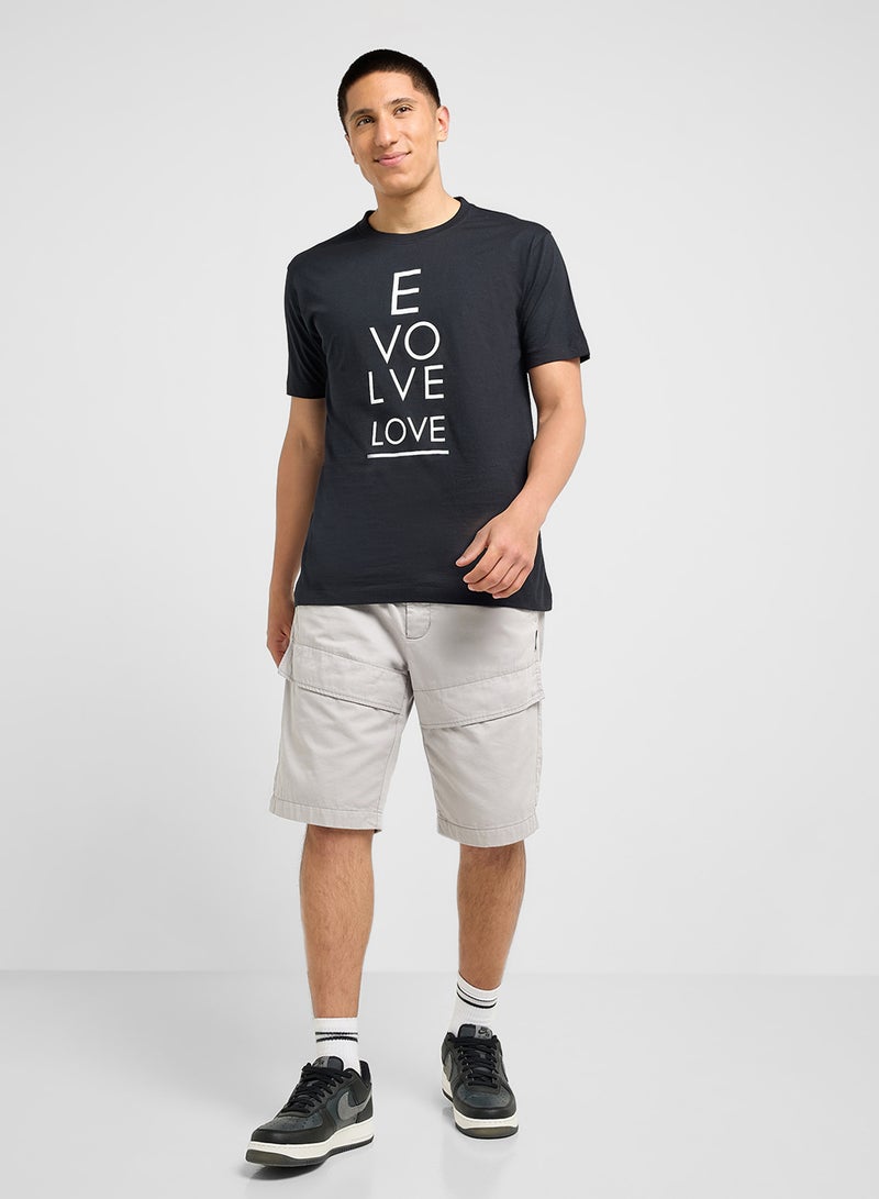 Seventy Five Basics Printed T-Shirt - Image 4