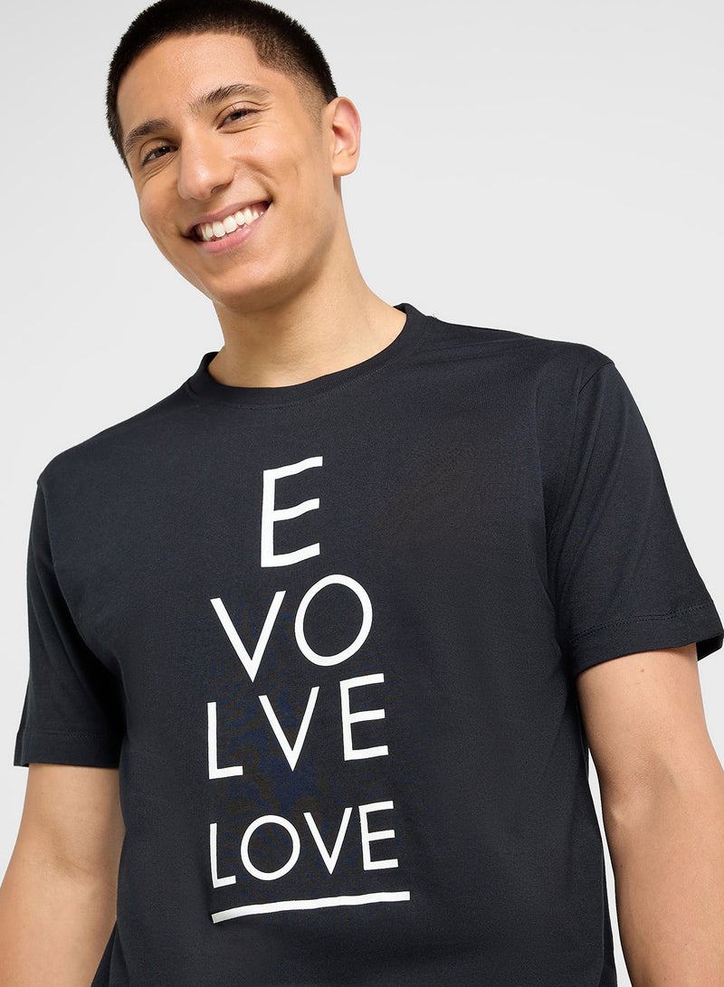 Seventy Five Basics Printed T-Shirt - Image 3