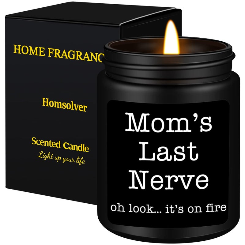 Homsolver Gifts for Mom from Daughter Son Best Mom Gifts Funny Mom Birthday Thanksgiving for Mom Stepmother Adoptive Mother Moms Last Nerve