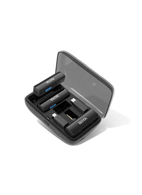 BOYALINK All-in-One 2.4GHz Dual-Channel Wireless Microphone System